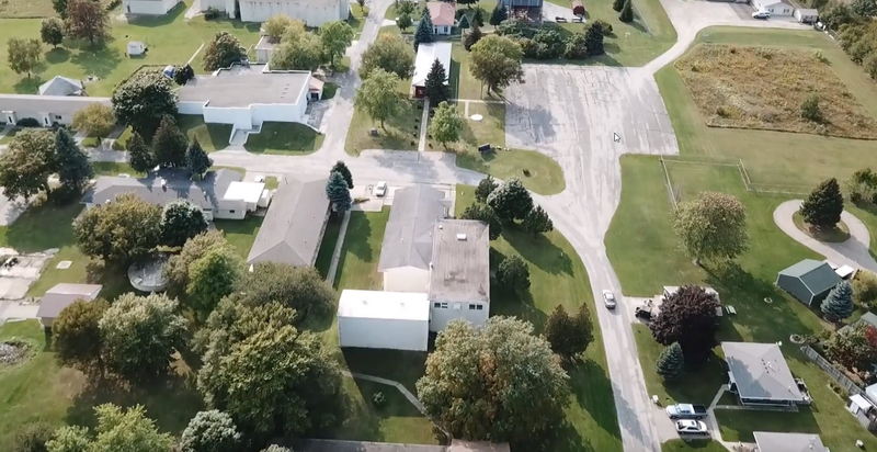 Port Austin Air Force Station - From Skycam Media On Youtube (newer photo)